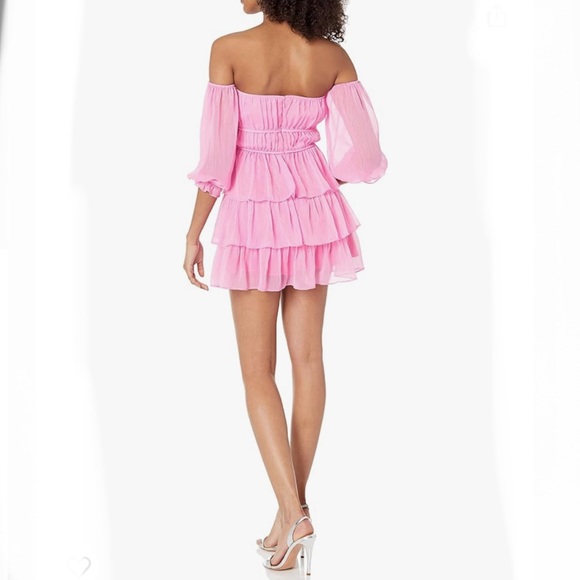 REVOLVE LIKELY Torena Dress in Pink Sugar Size 6 - Picture 2 of 2